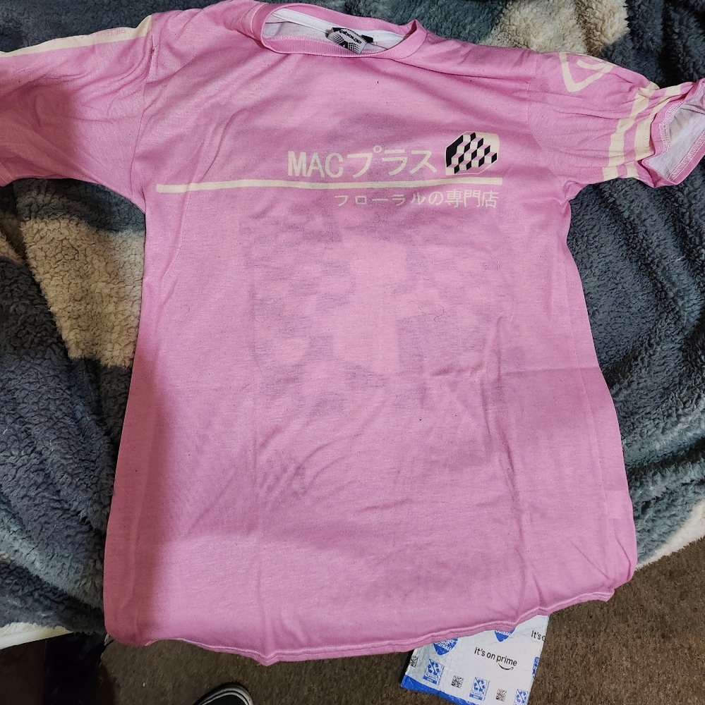 (Vapor95) Macintosh Plus Floral Shoppe All-Over Print Tee, Size Small
